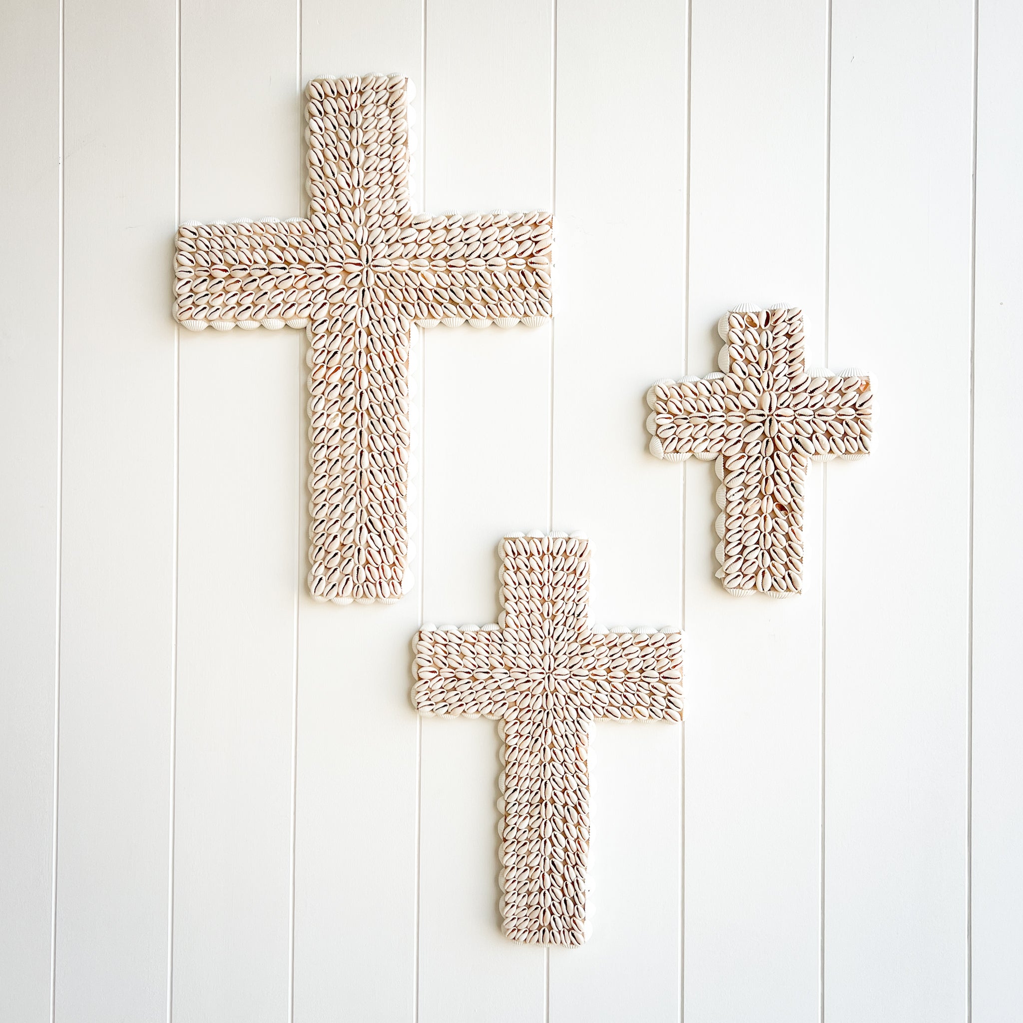 Shell Crosses | Set of 3