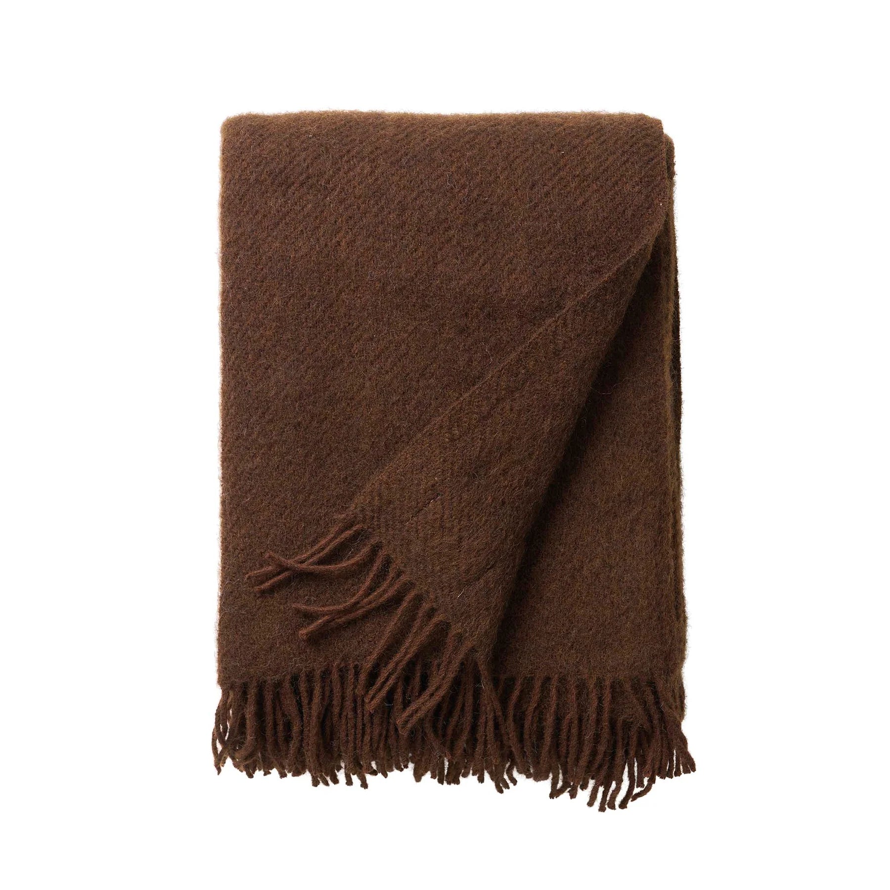 Klippan NZ Wool Blanket | Gotland | Walnut