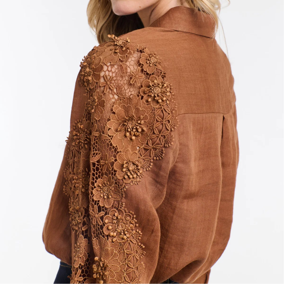 Chantilly Shirt | Giselle | Brandy
