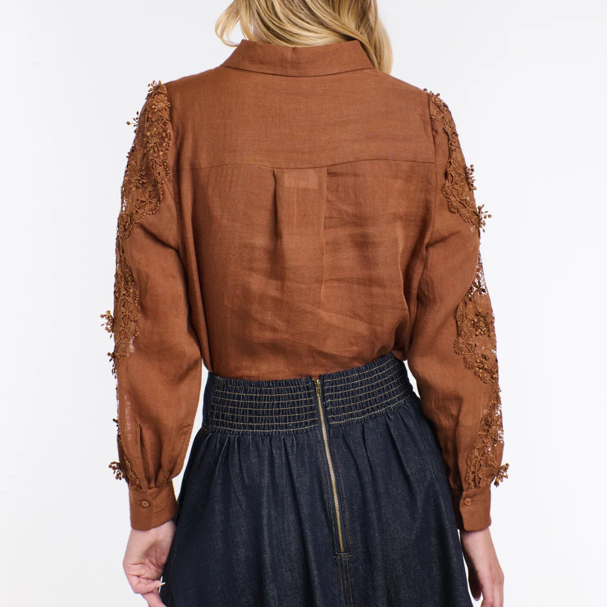 Chantilly Shirt | Giselle | Brandy