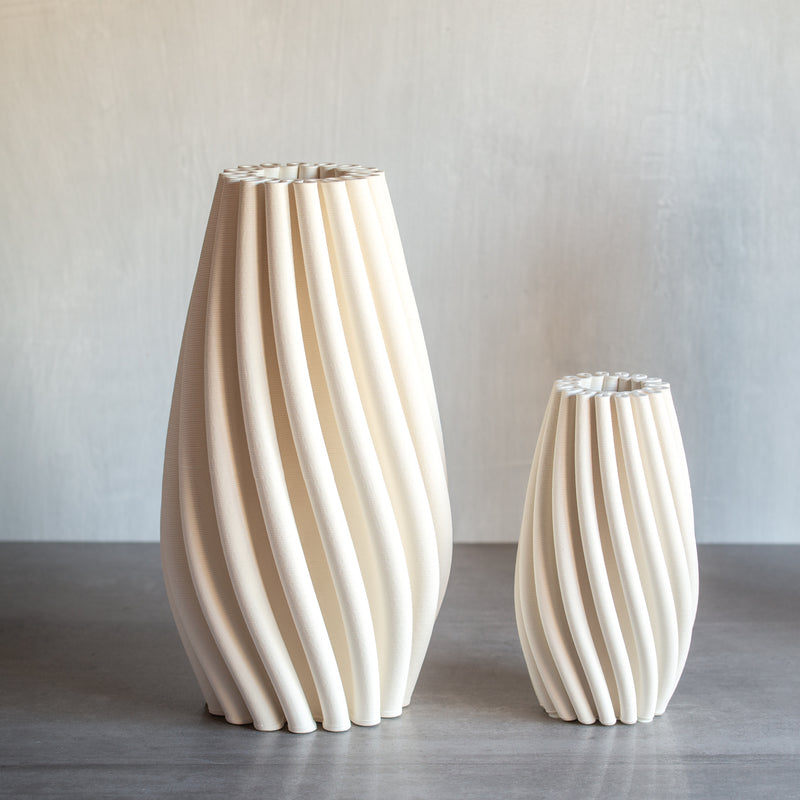 Ceramic Vase | Nord | White | 2 Sizes