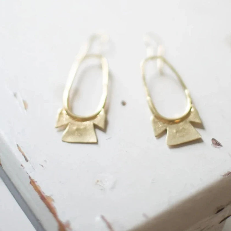 Krisa Earrings | Gold