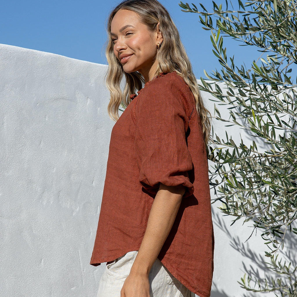 Linen Shirt | Belina | Coco