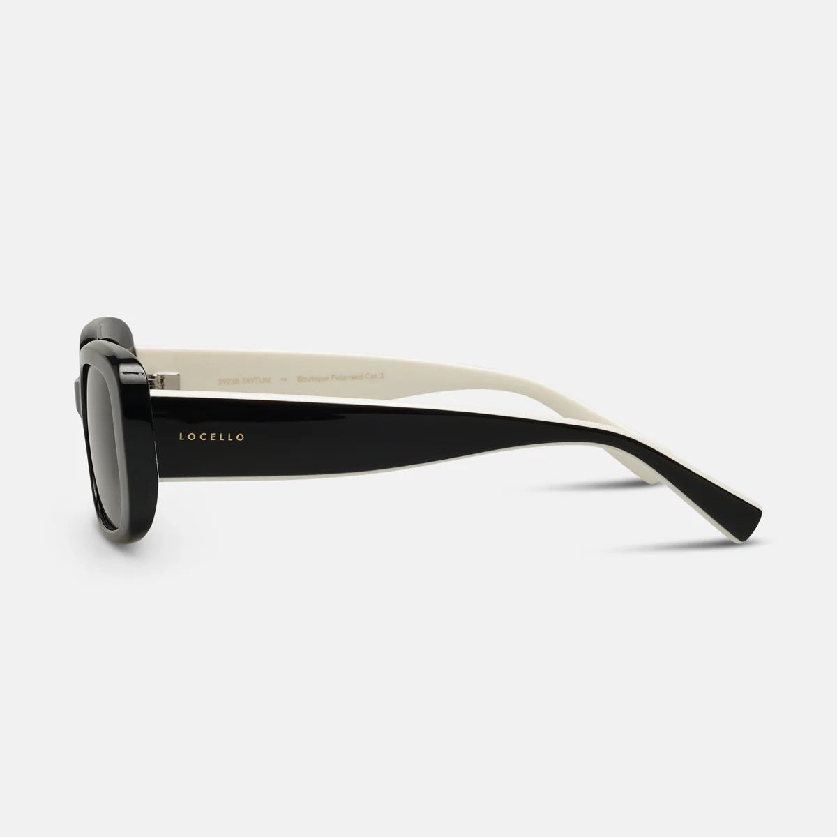 Locello Sunglasses | Taytum | Black + Cream