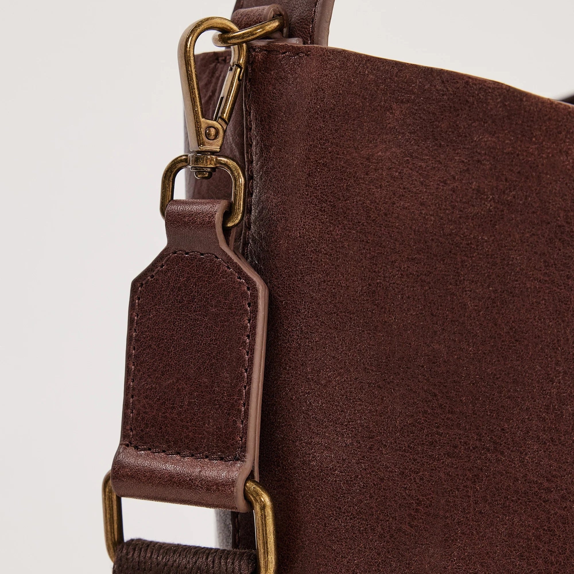 【juju and...】 Juju & Co. | Leather Carmen Bag | Chocolate