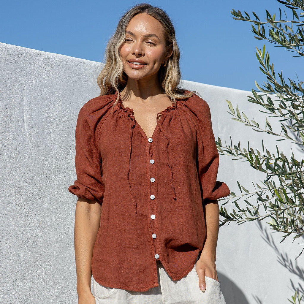 Linen Shirt | Belina | Coco