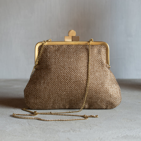 Adore Clutch Bag | Natural