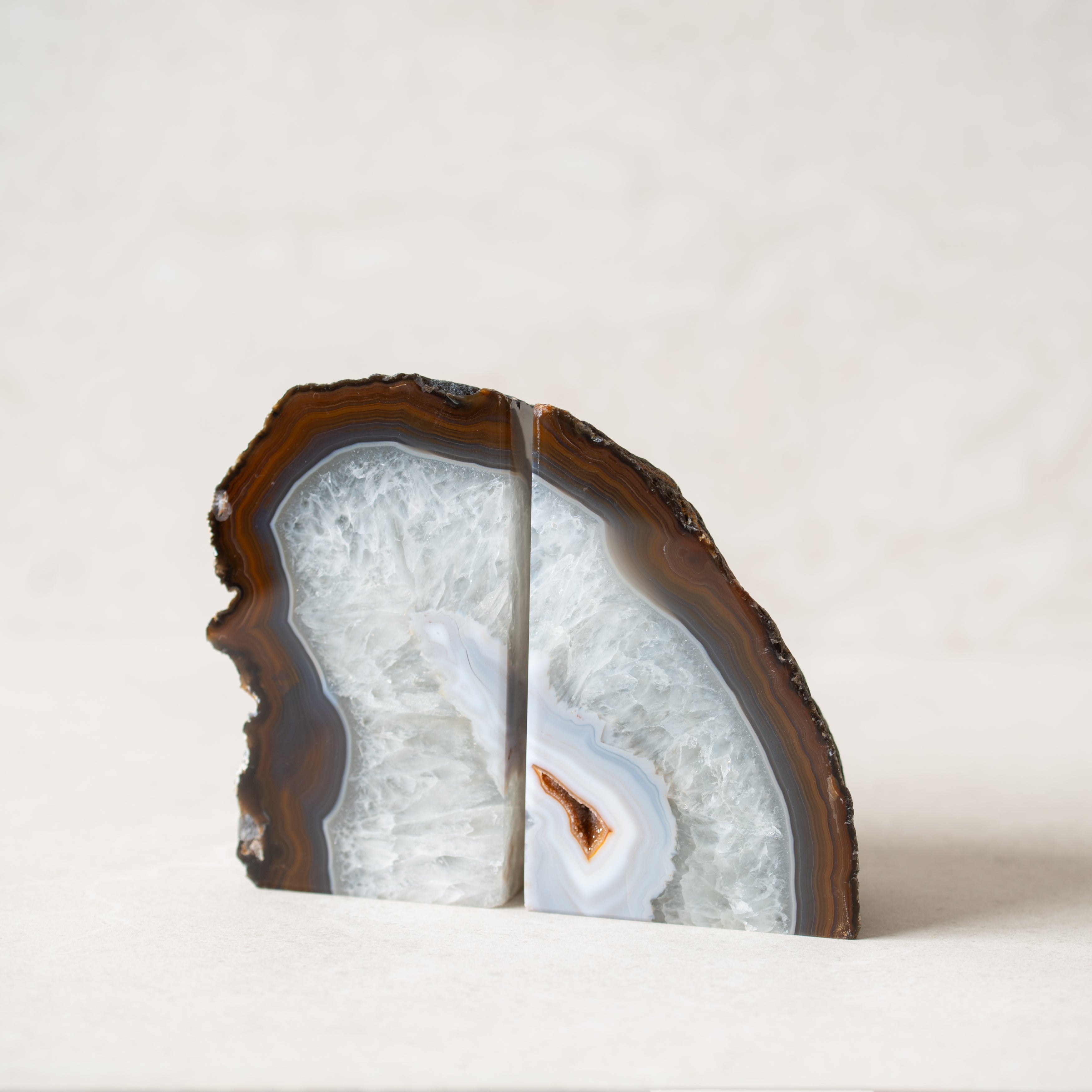 Agate Bookends | A