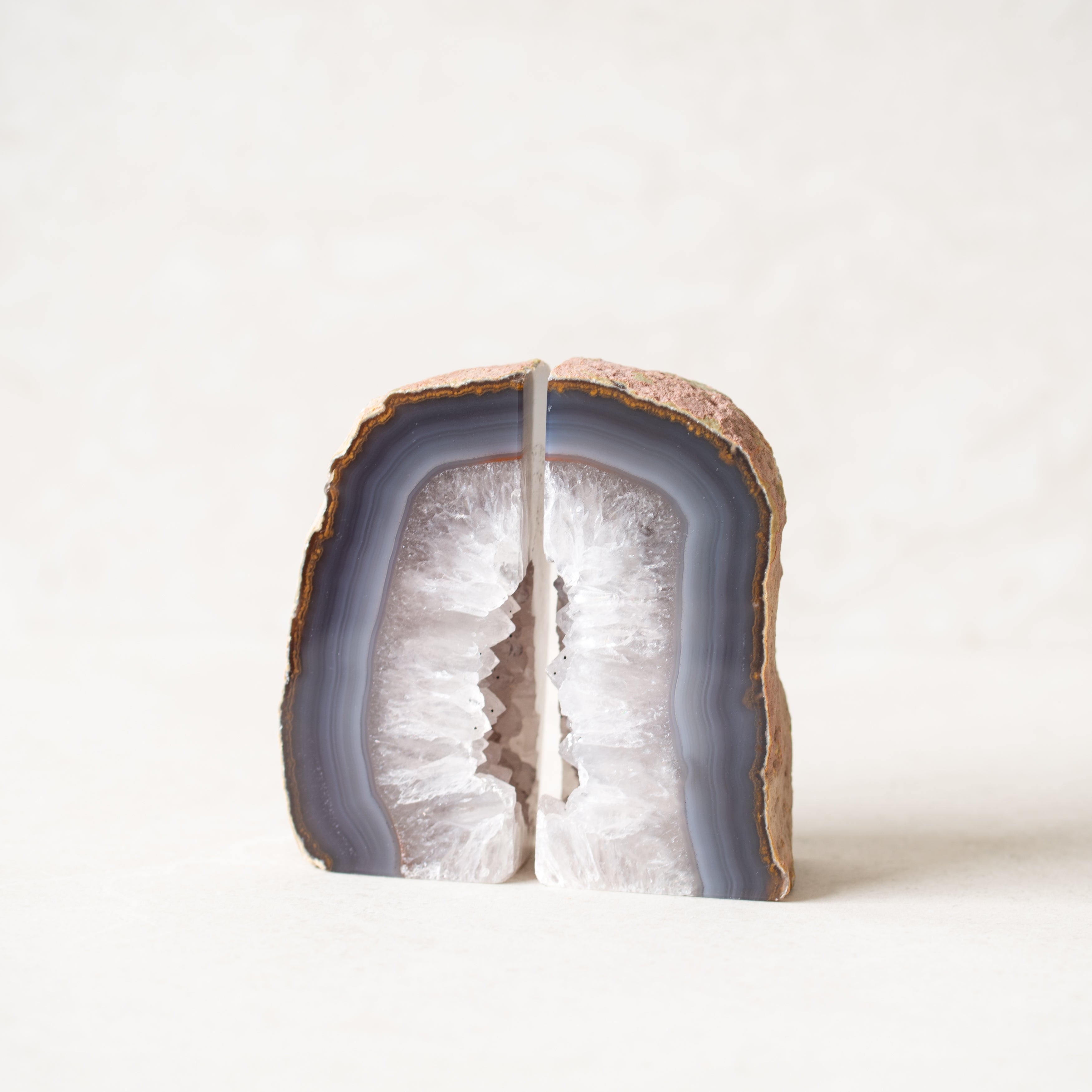 Agate Bookends | B