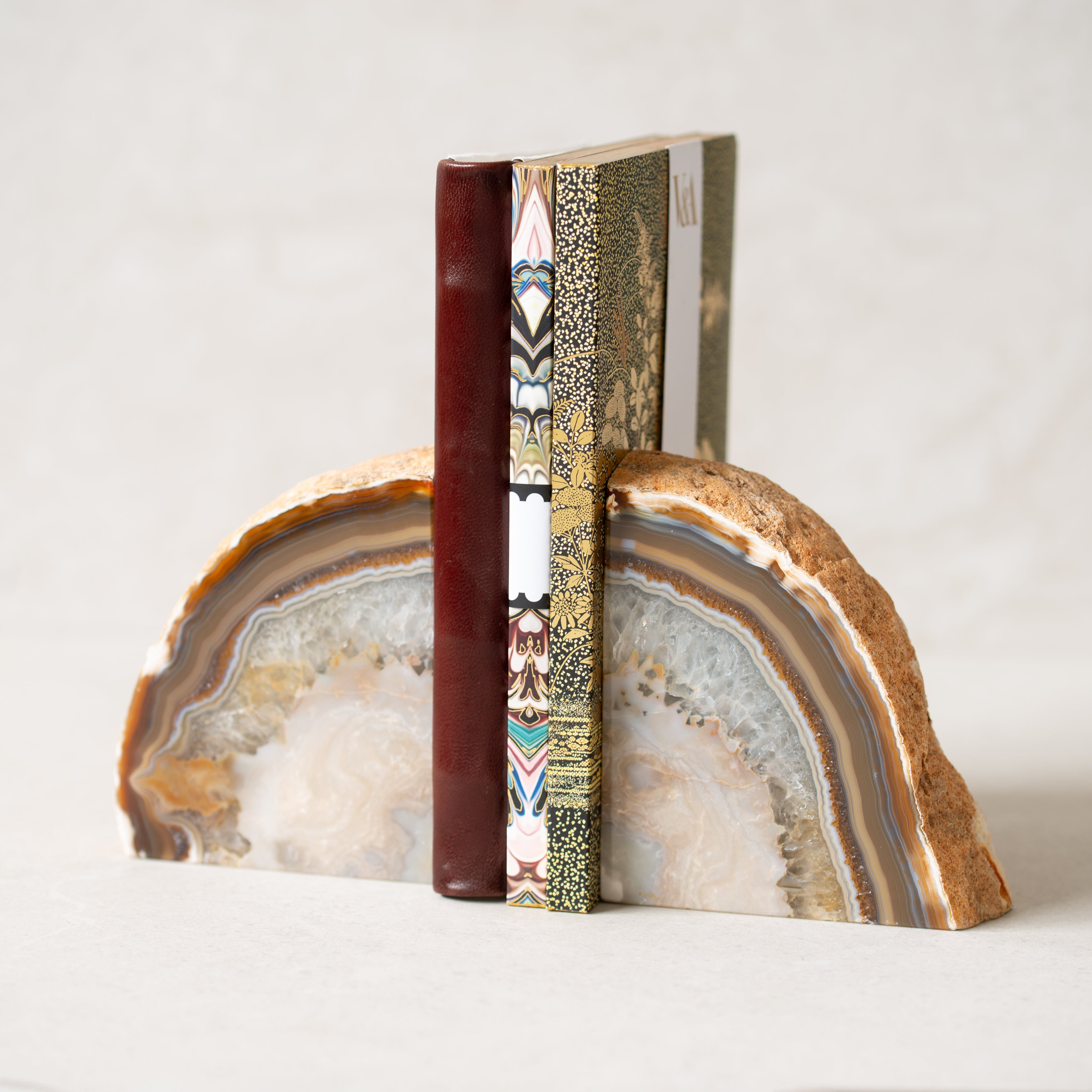 Agate Bookends | C