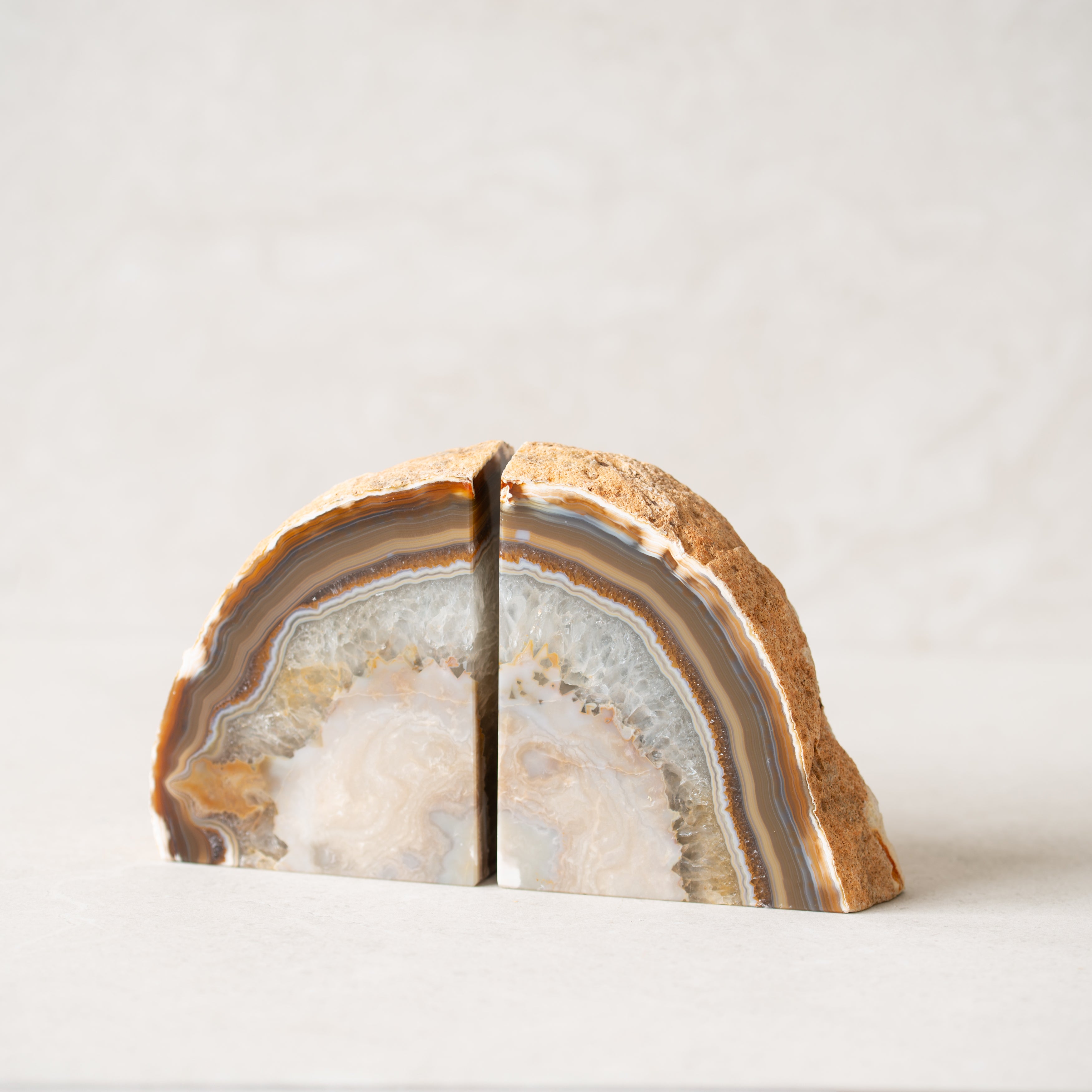 Agate Bookends | C