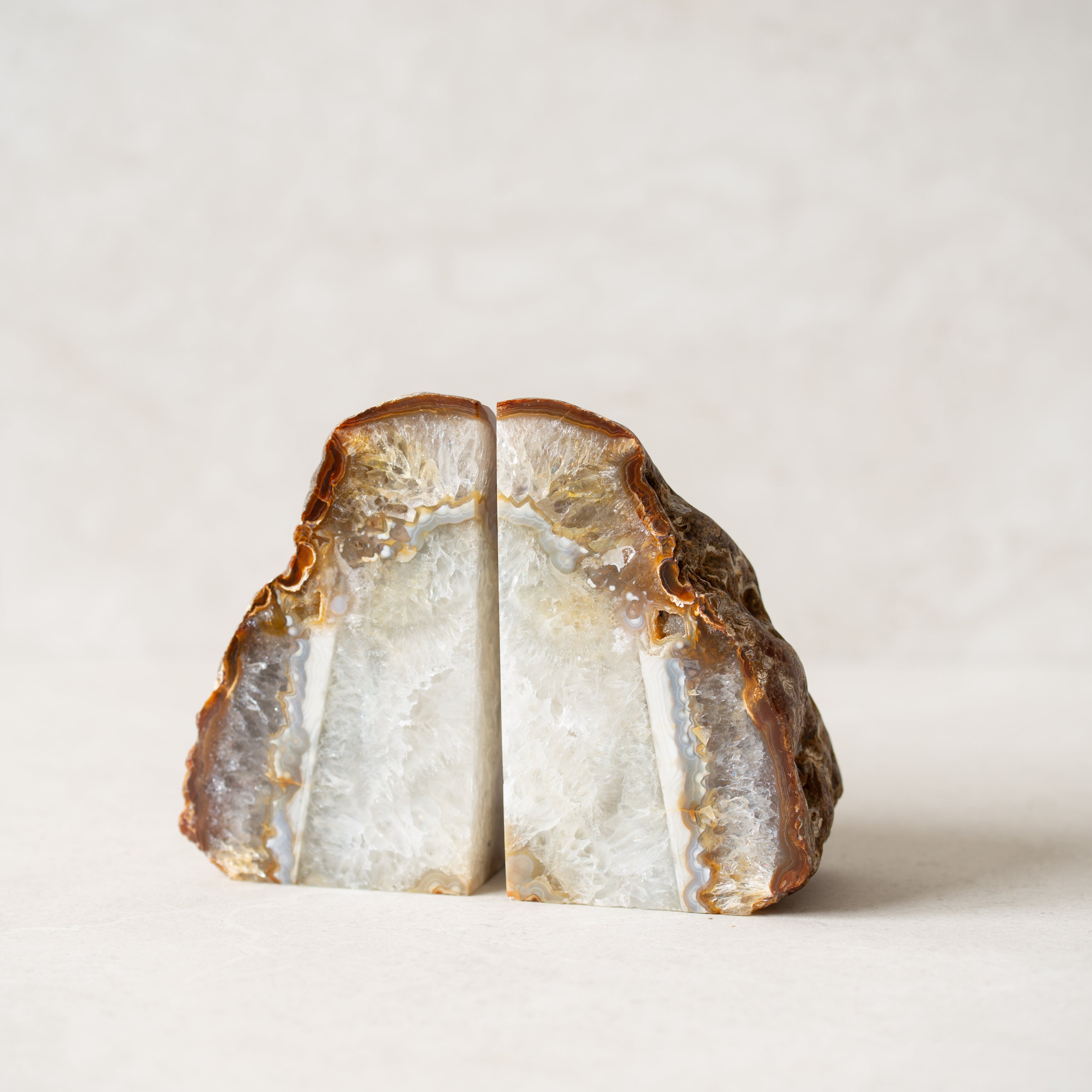Agate Bookends | E