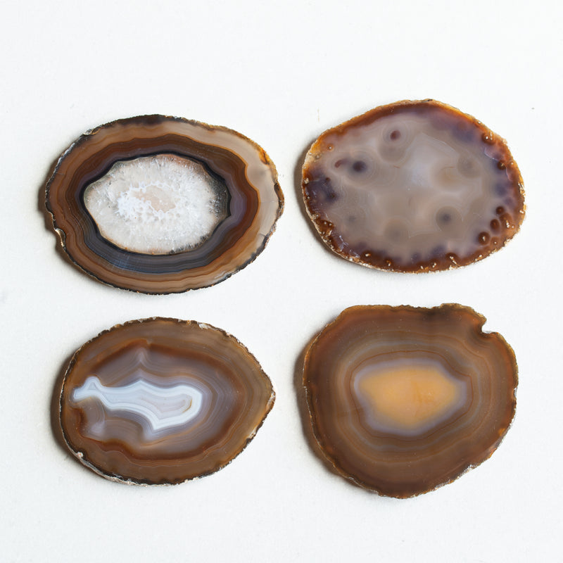 Agate Coasters | Set of 4 | B