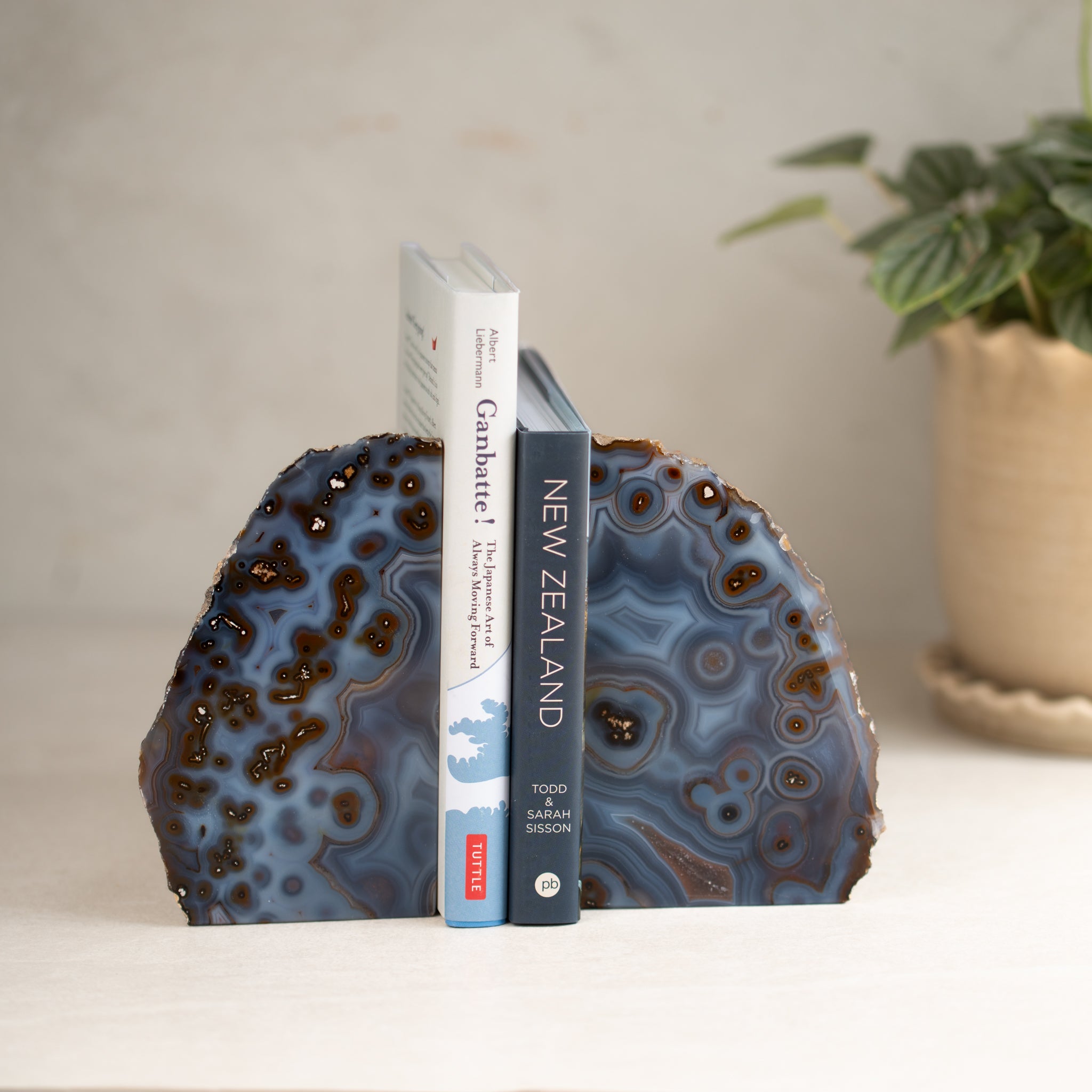Agate Bookends | E