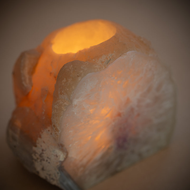 Agate Tea Light Candle Holder