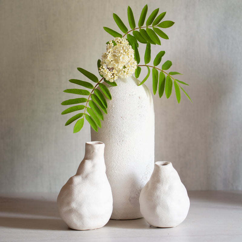 Alix Vase | Matte White