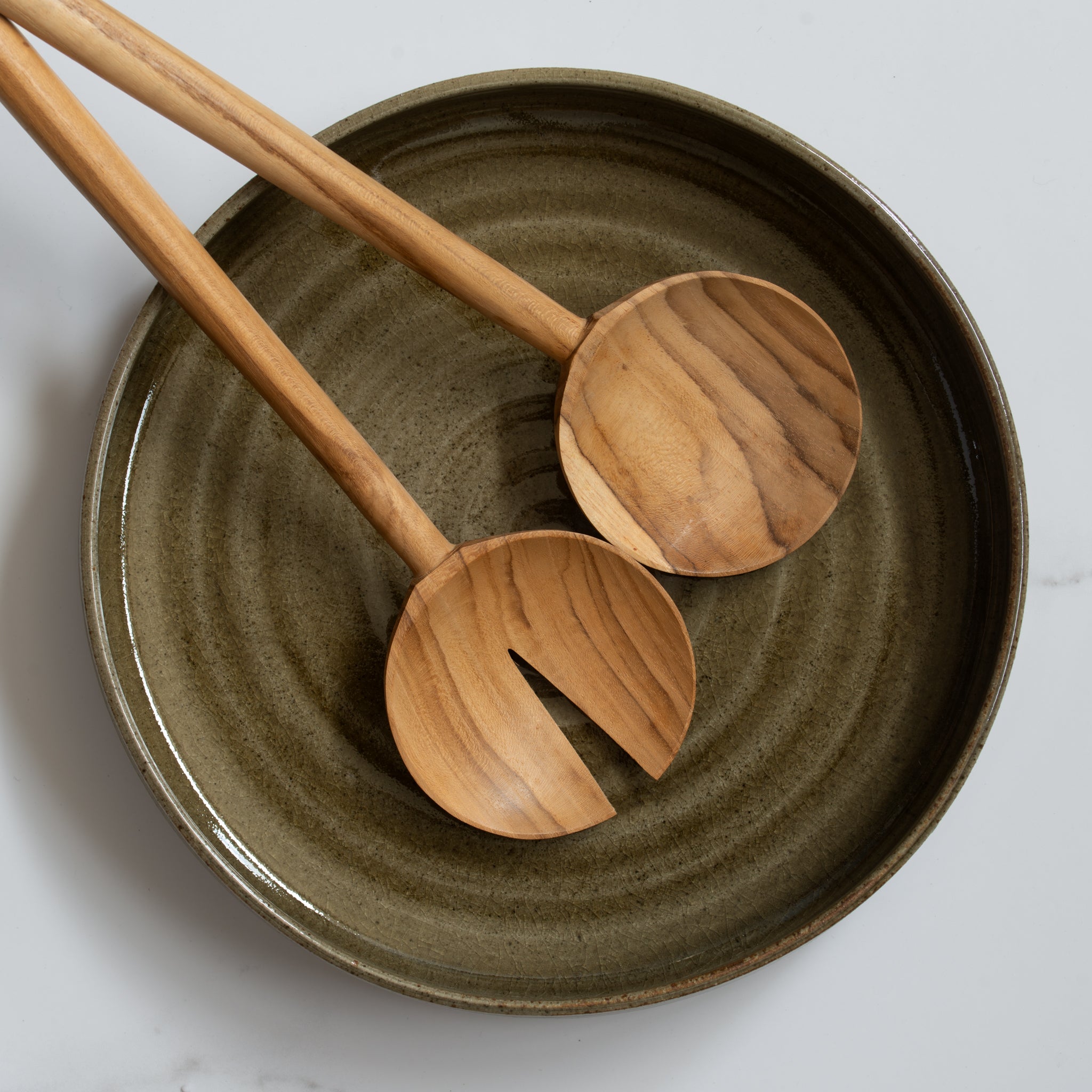 Anna Campbell | New Zealand Ceramics | Large Dish | Green