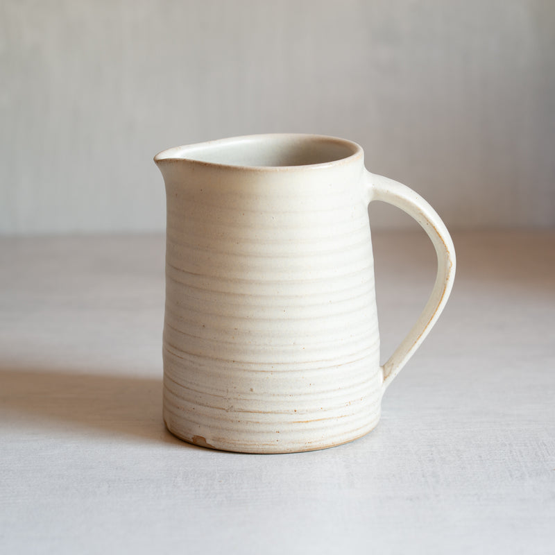 Anna Campbell | New Zealand Ceramics | Jug | Matte White