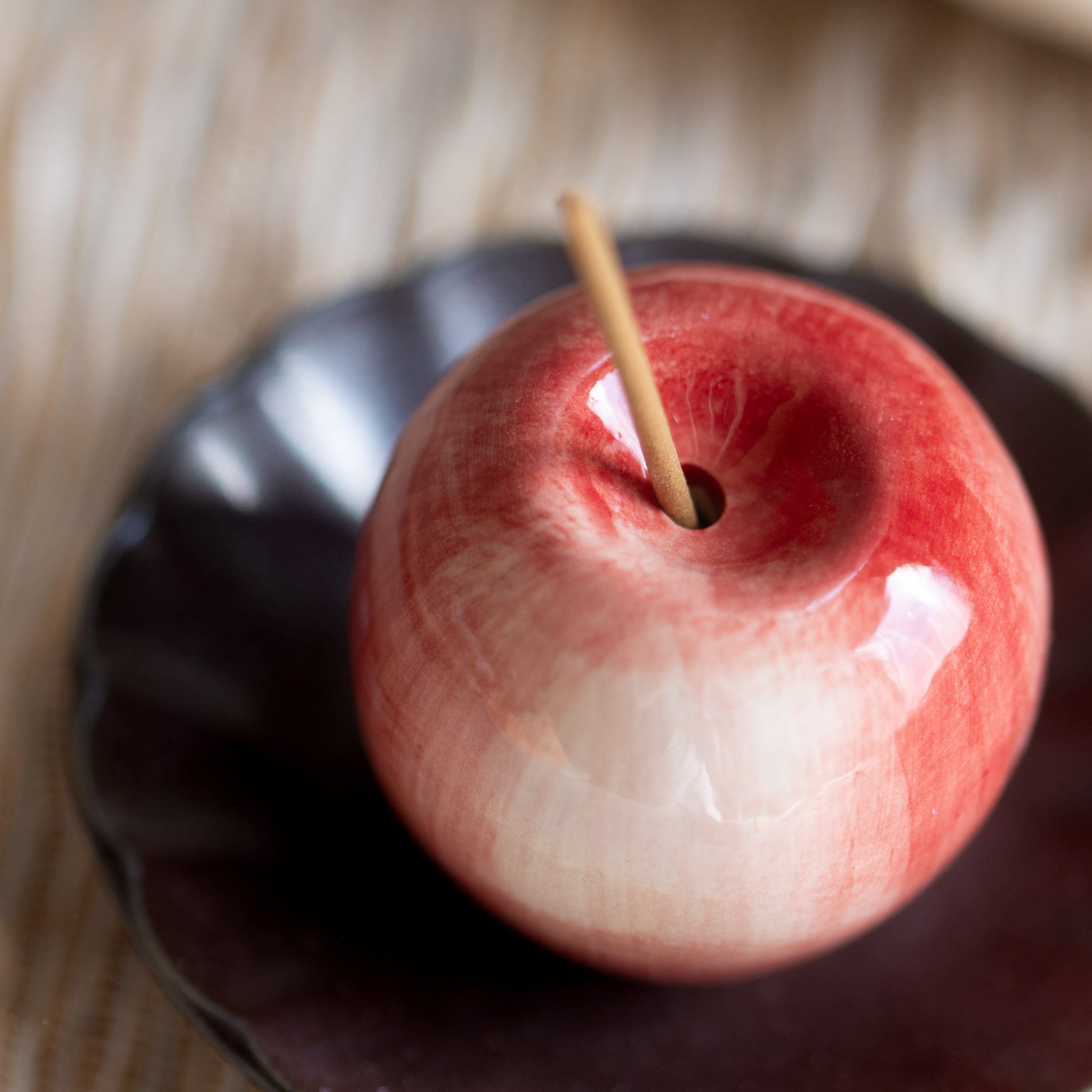 Incense Holder | Ceramic Apple