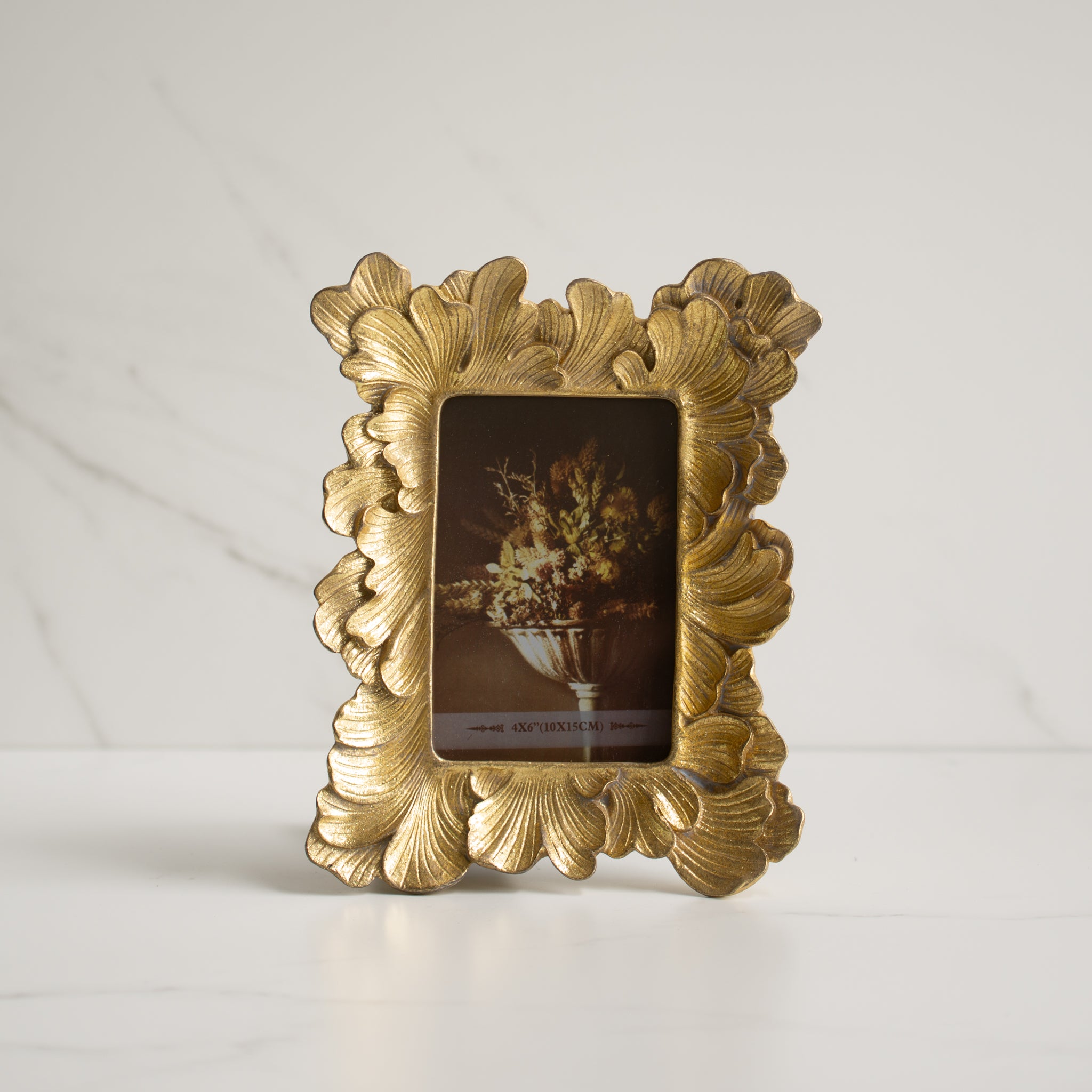 Art Deco Photo Frame | Resin | Gold | Medium