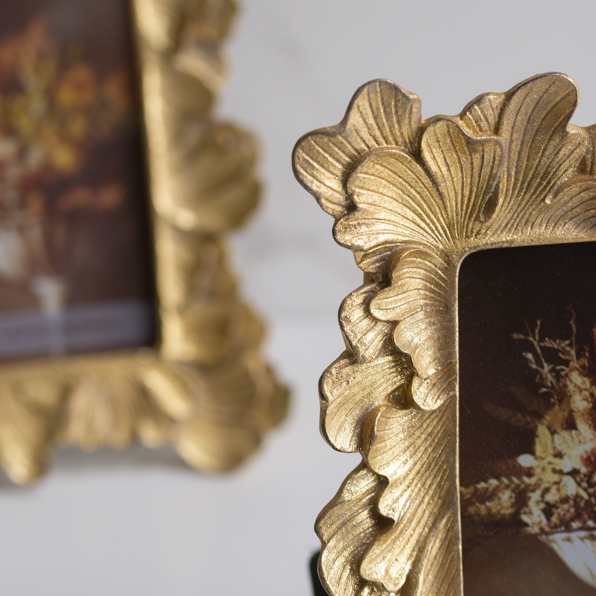 Art Deco Photo Frame | Resin | Gold | Medium