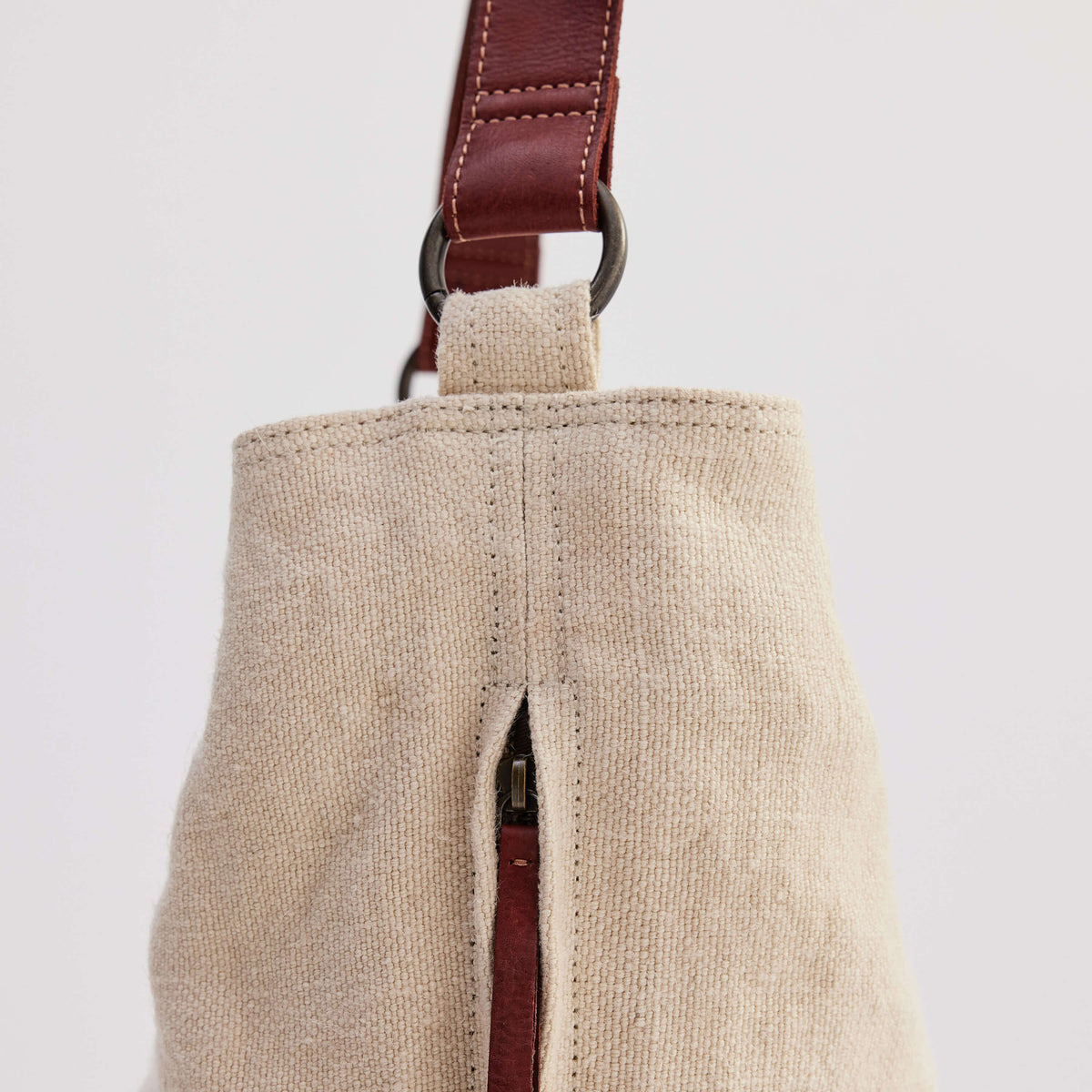 Juju & Co. | Baby Jute Slouchy Bag | Natural