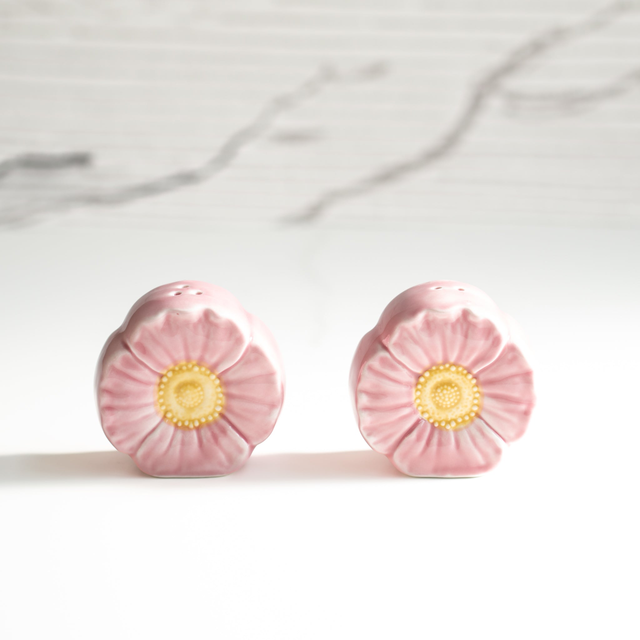 Ceramic Salt + Pepper Shakers | Bloom
