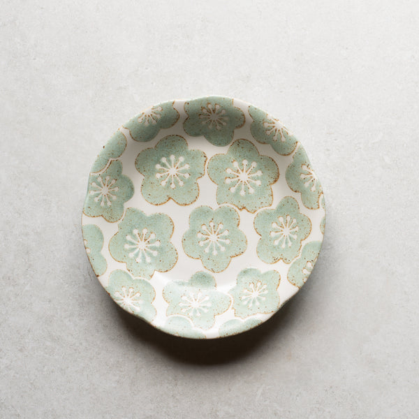 Japanese Ceramics | Blossom Sage | Deep Plate