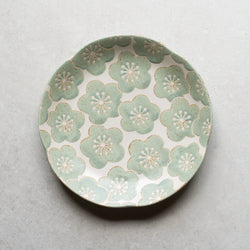 Japanese Ceramics | Blossom Sage | Dinner Plate