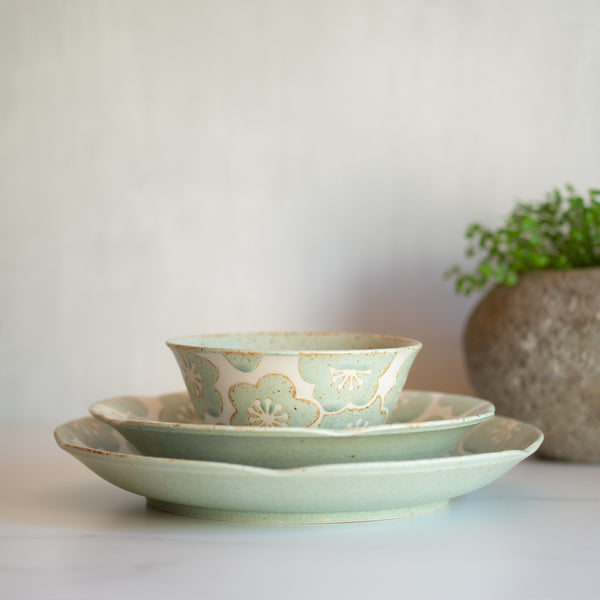 Japanese Ceramics | Blossom Sage | Small Bowl