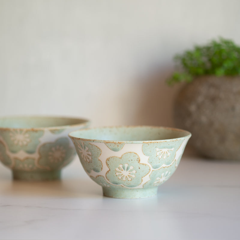 Japanese Ceramics | Blossom Sage | Small Bowl