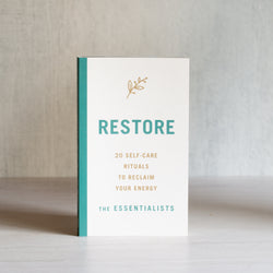 Book | Restore : 20 Self Care Rituals To Reclaim Your Energy