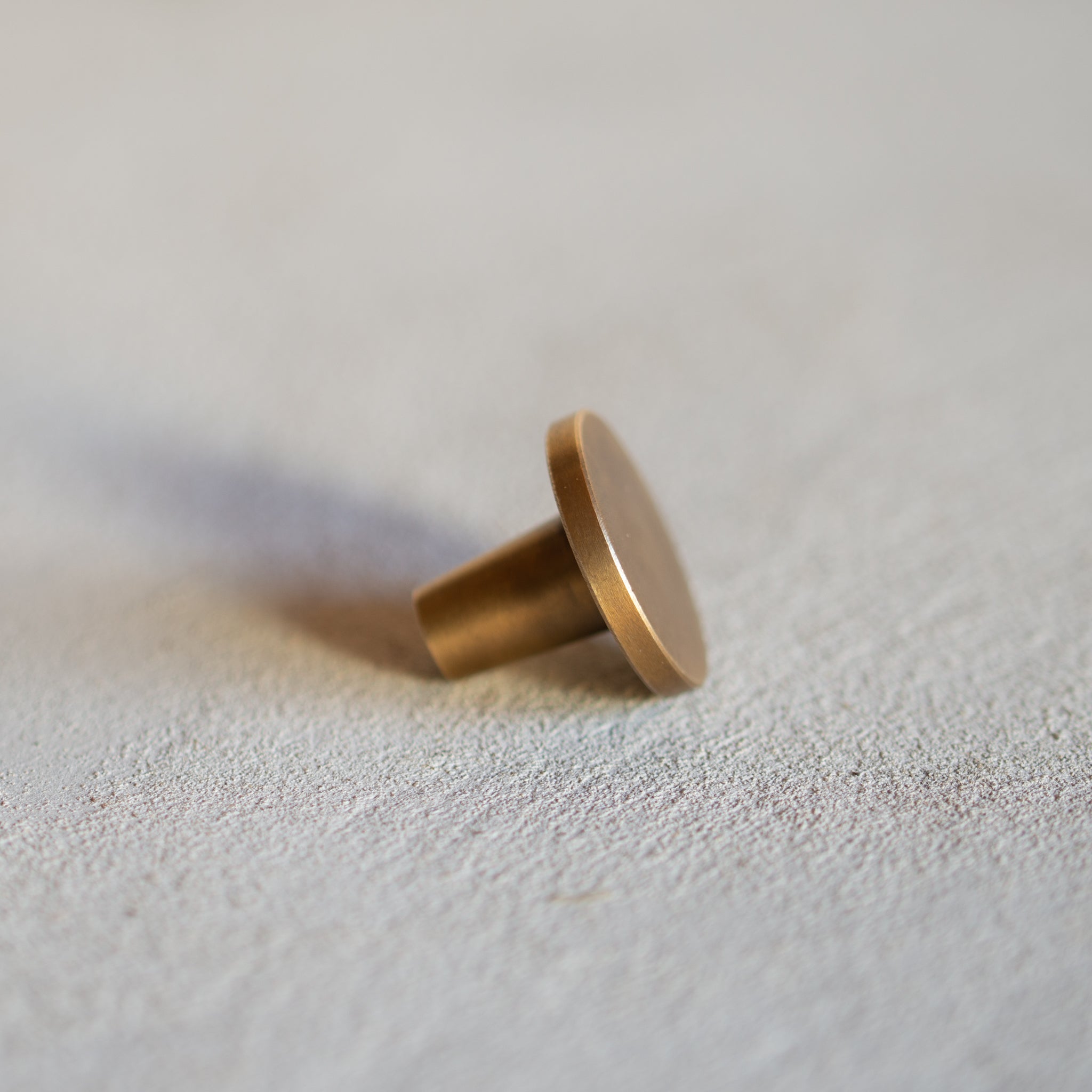 Brass Drawer Knob / Pull NZ Classic Circle