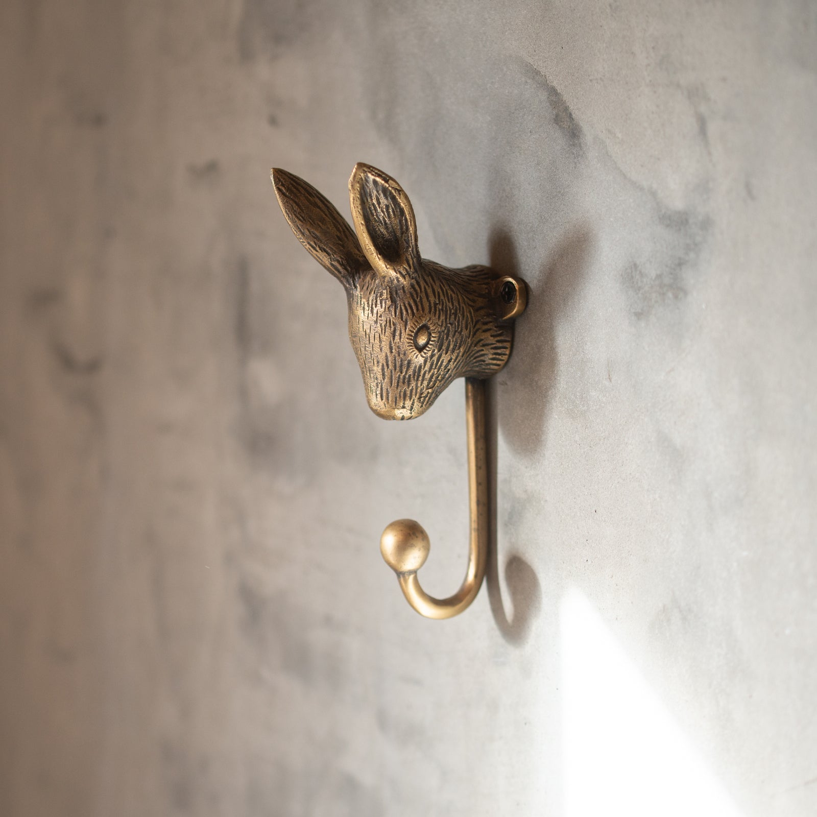 Brass Rabbit Hook NZ Coat Hook Necklace Hook Towel Hook