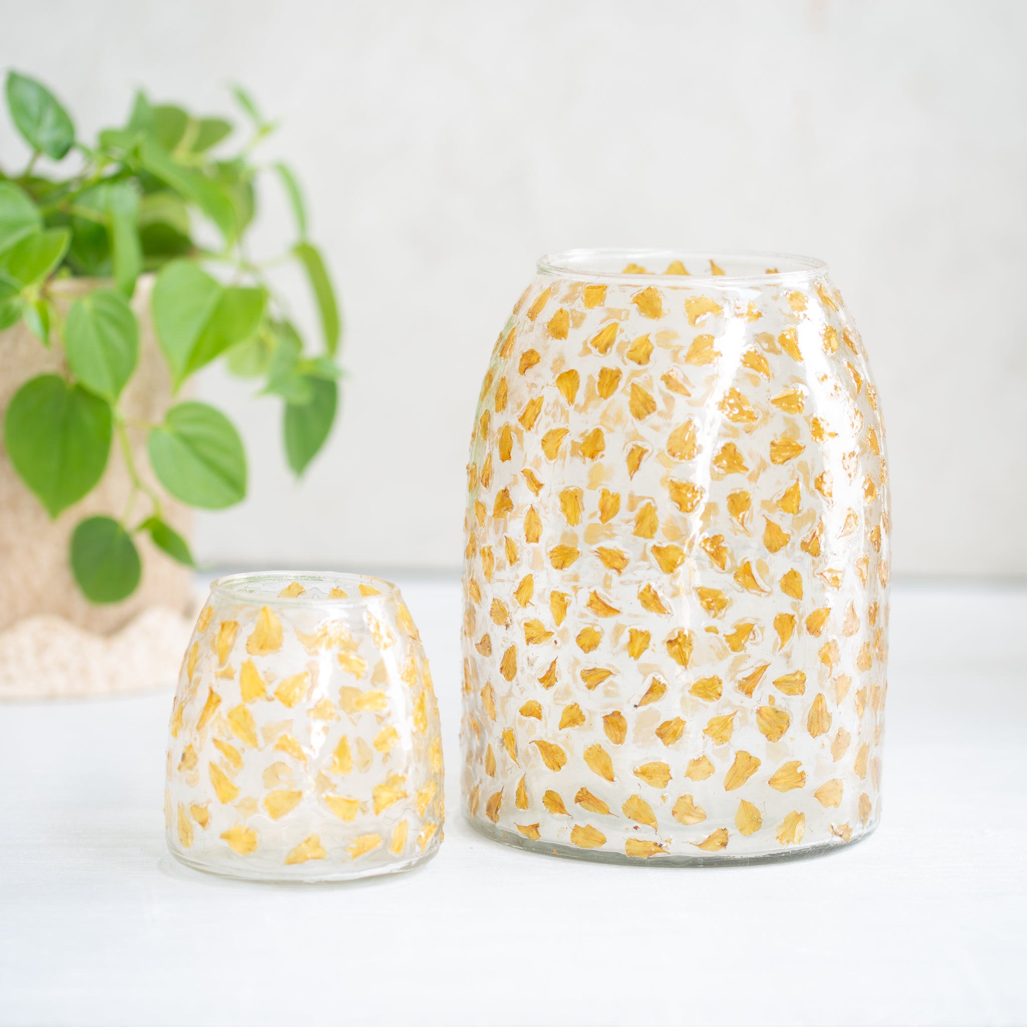 Buttercup Petal Small Vase | Tealight holder