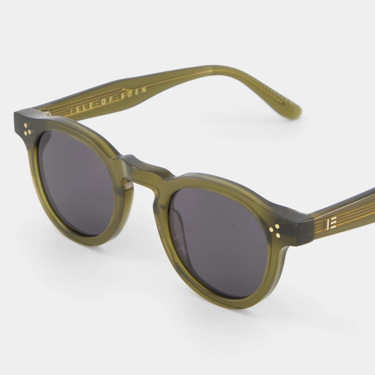 Isle of Eden Sunglasses | Drew | Frosted Green