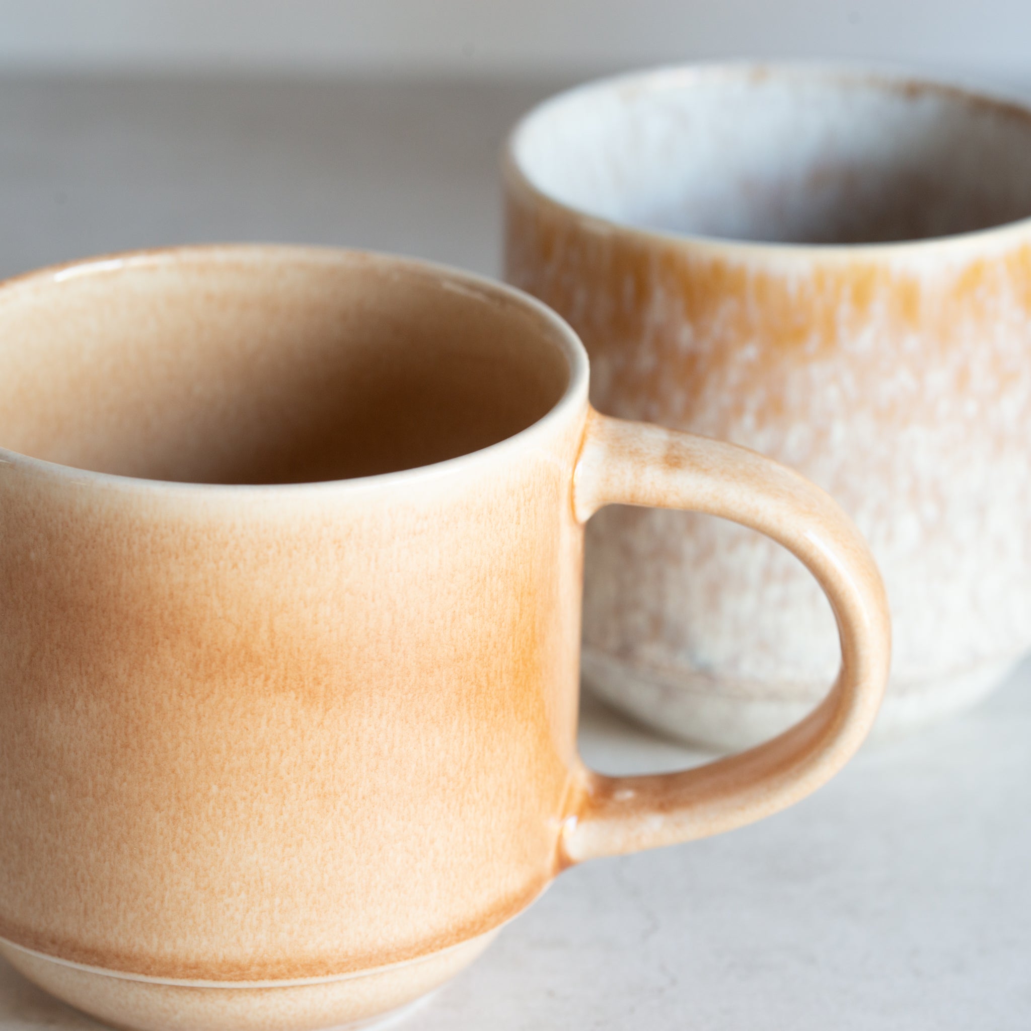 Calla Mugs | Set of 4 | Terra