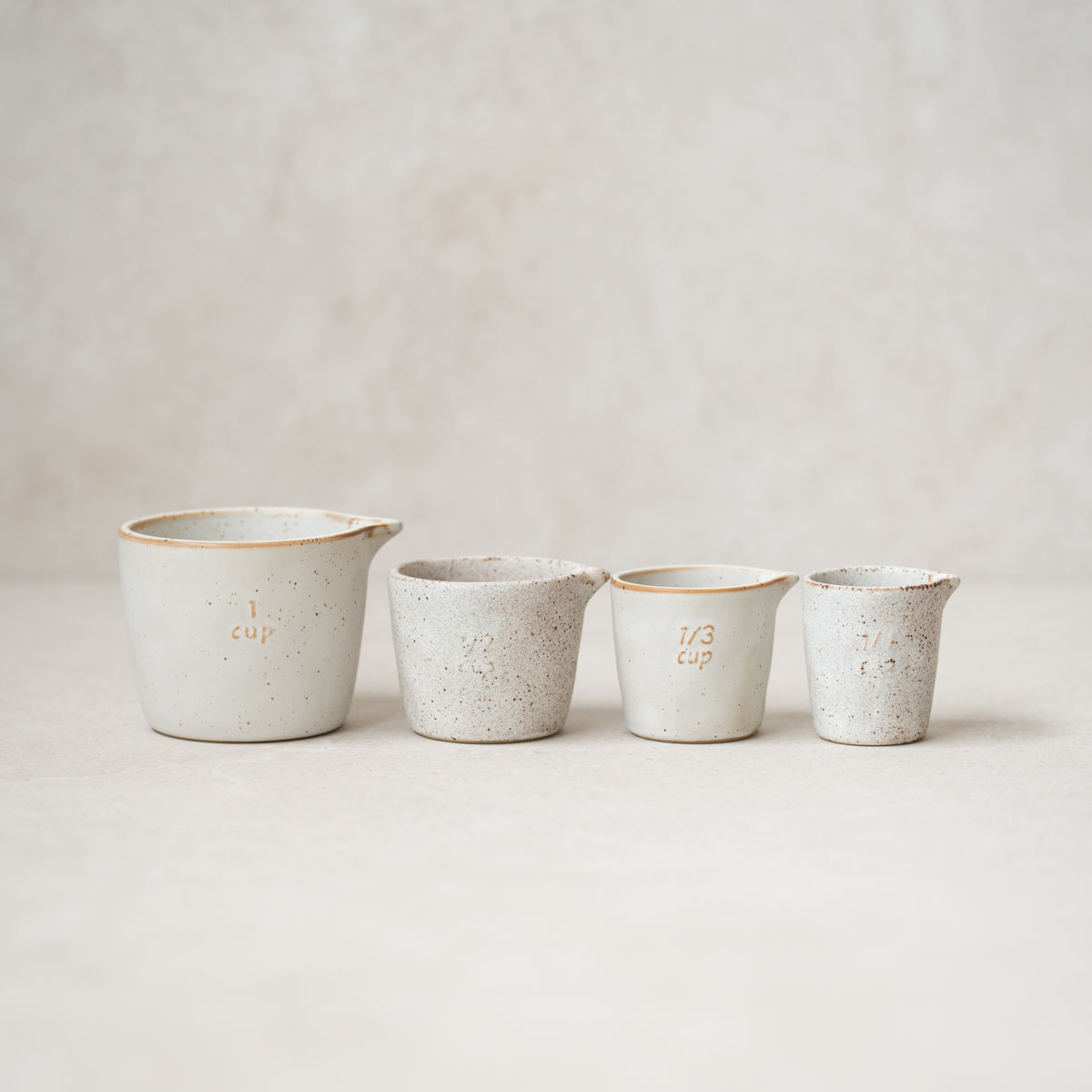 Cecile | Set/4 Ceramic Measuring Cups
