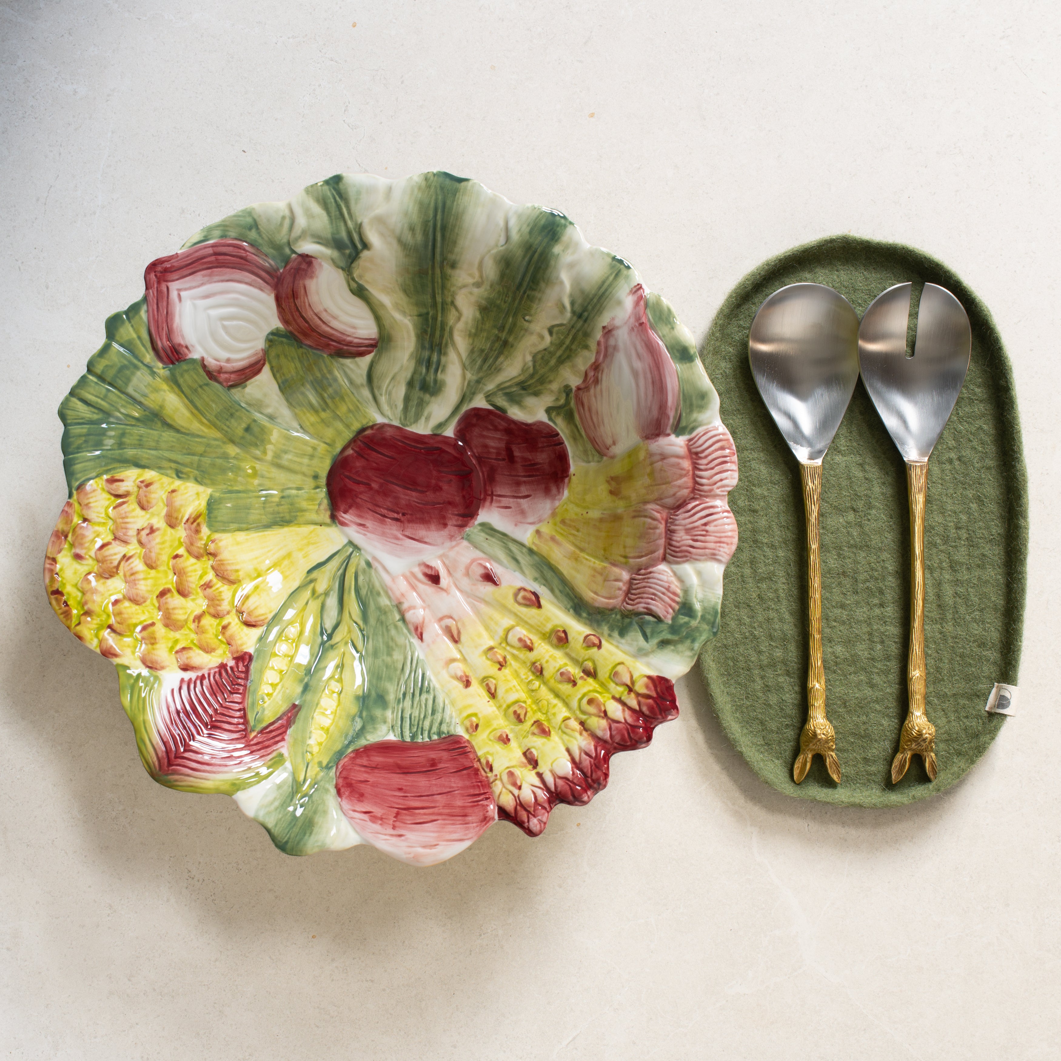 Ceramic Vegetable Bowl | Multi