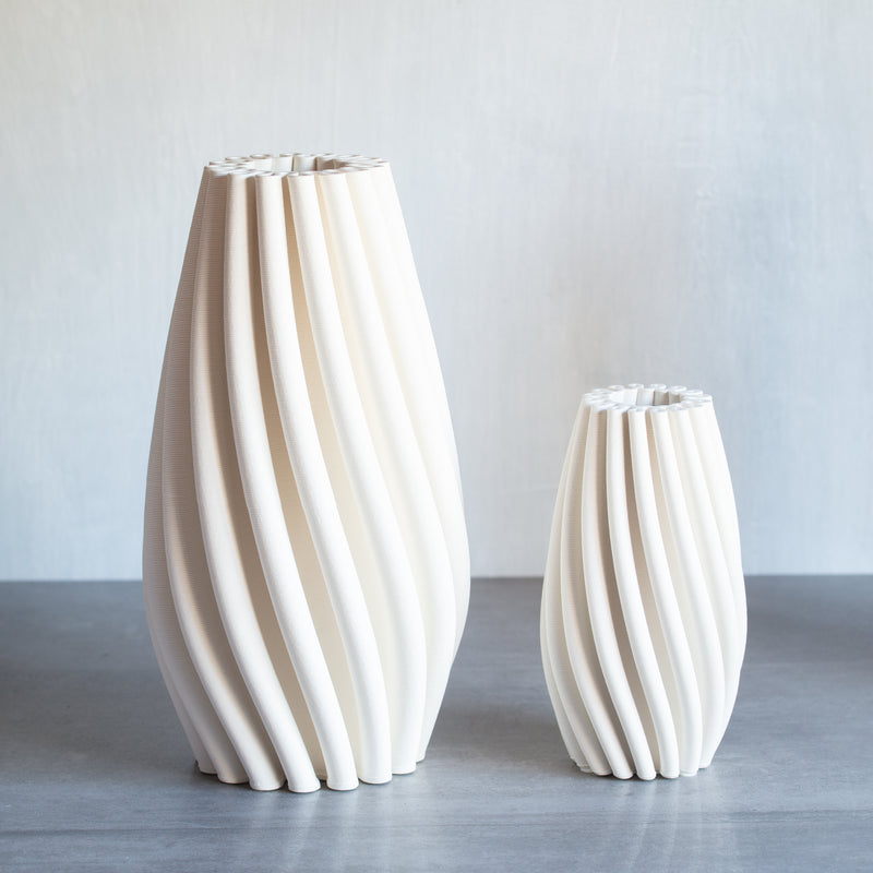 Ceramic Vase | Nord | White | 2 Sizes