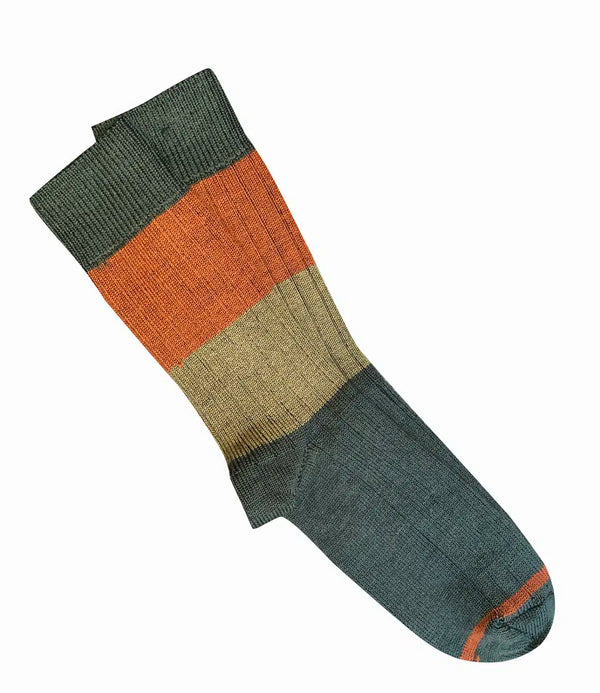 Chunky Rib Wool Socks | One Size