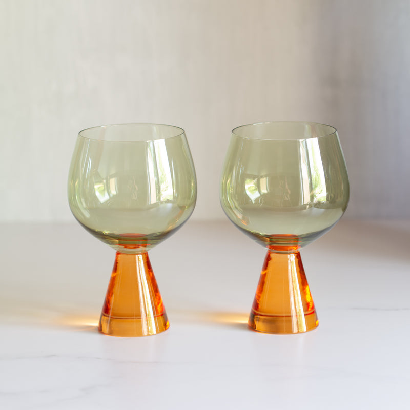 Cin Cin Glass Goblet | Set of 2