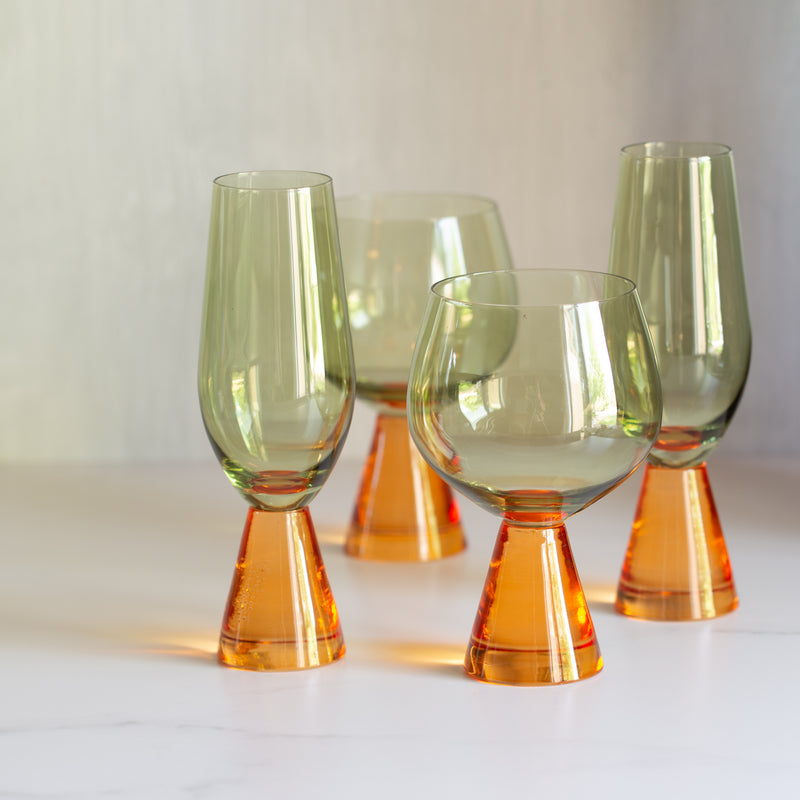 Cin Cin Glass Goblet | Set of 2