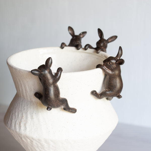 Little Climbing Bunny | Set of 4 | Brown