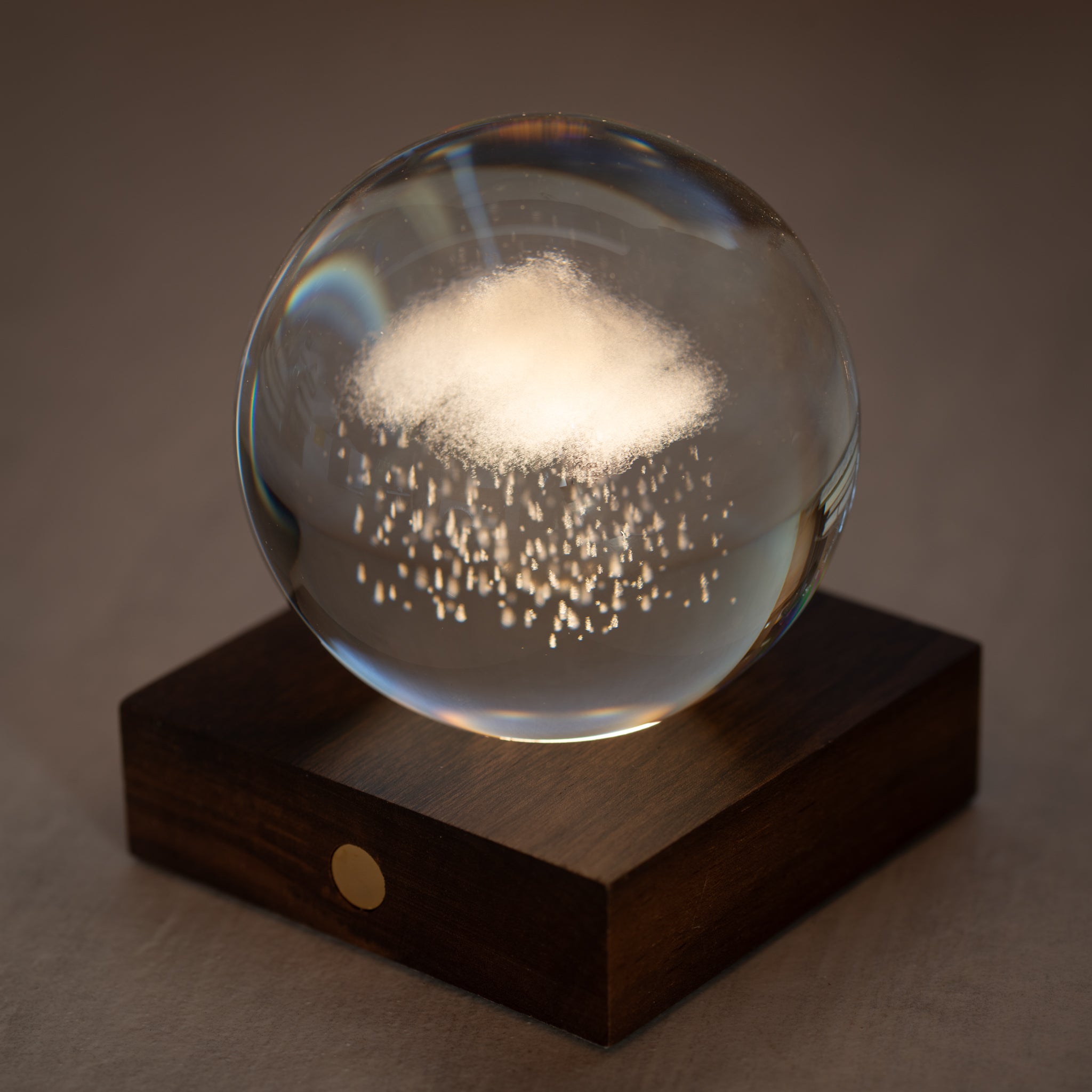 3D Laser Engraved Light | Rain Cloud