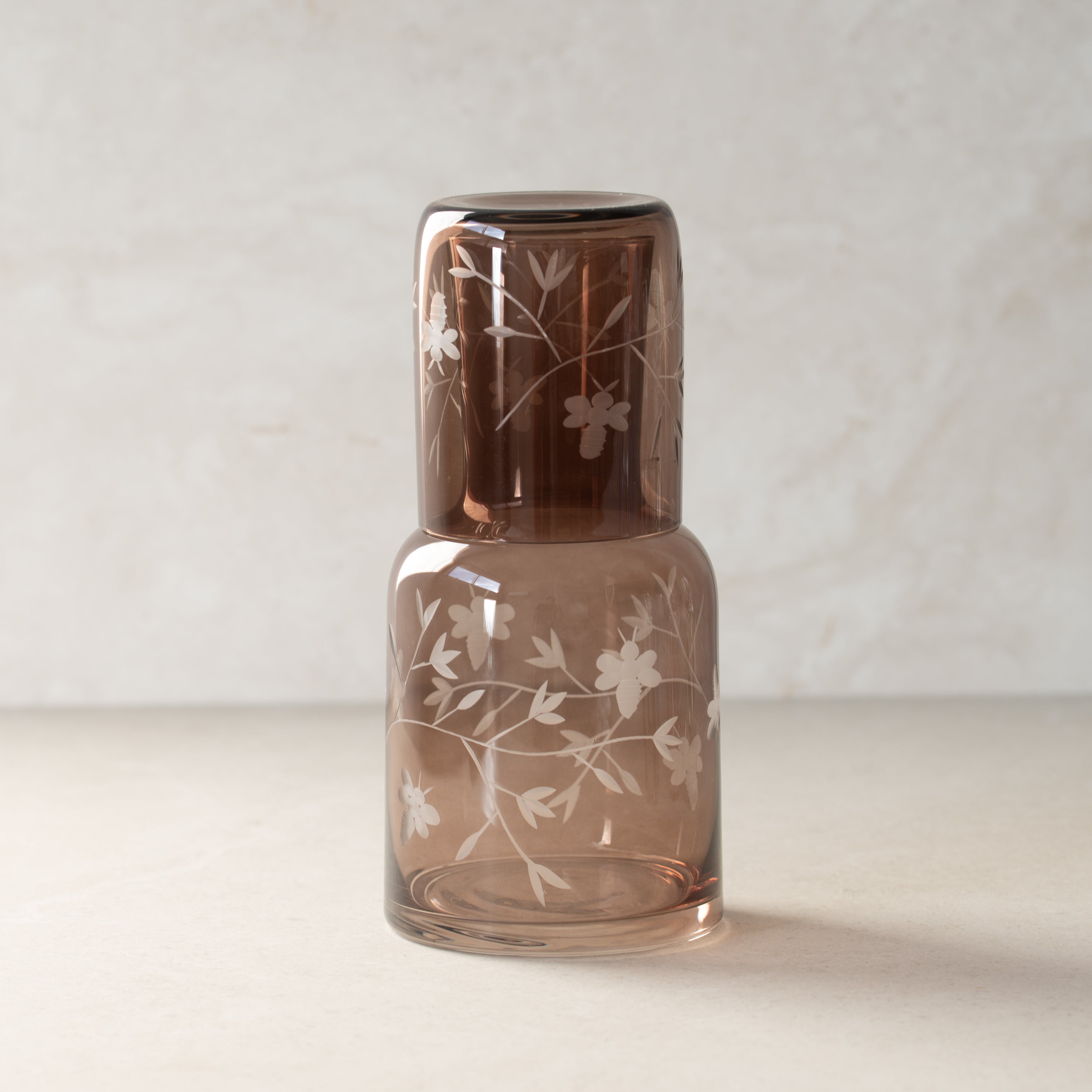 Glass Carafe Set | Cocoa Flora