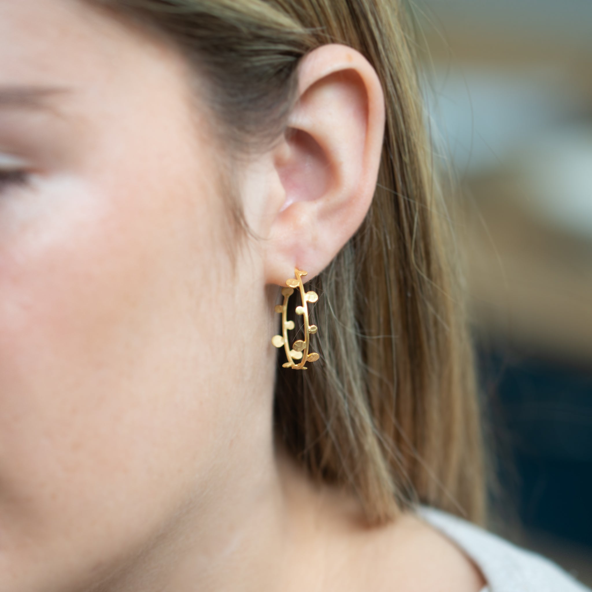 Crafted | Bindu | Hoopla Earring