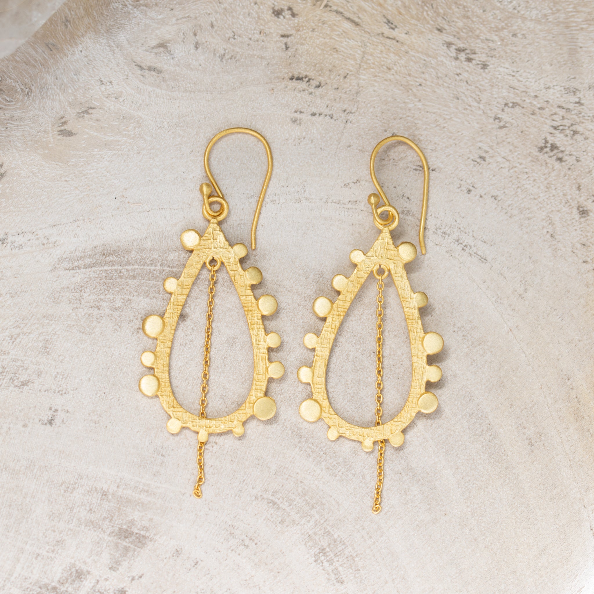 Crafted | Bindu | Teardrop Earring