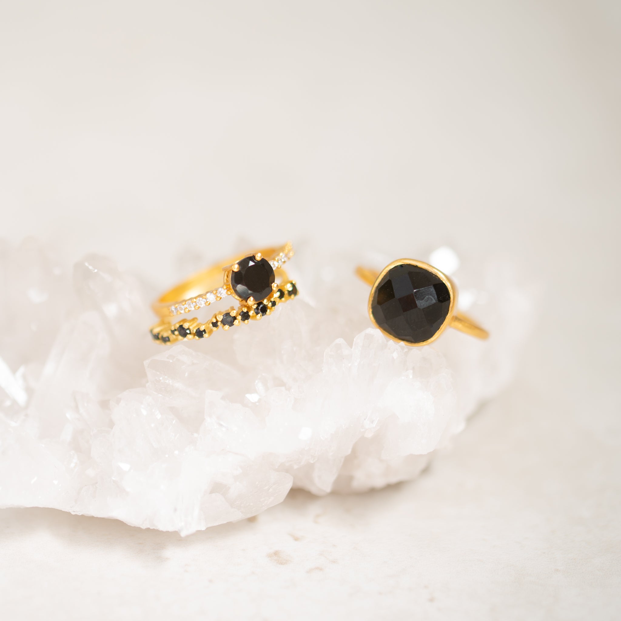 Crafted | Kala | Onyx Ring