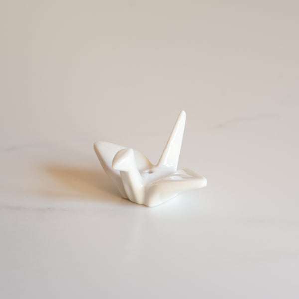 Incense Holder | Ceramic Crane